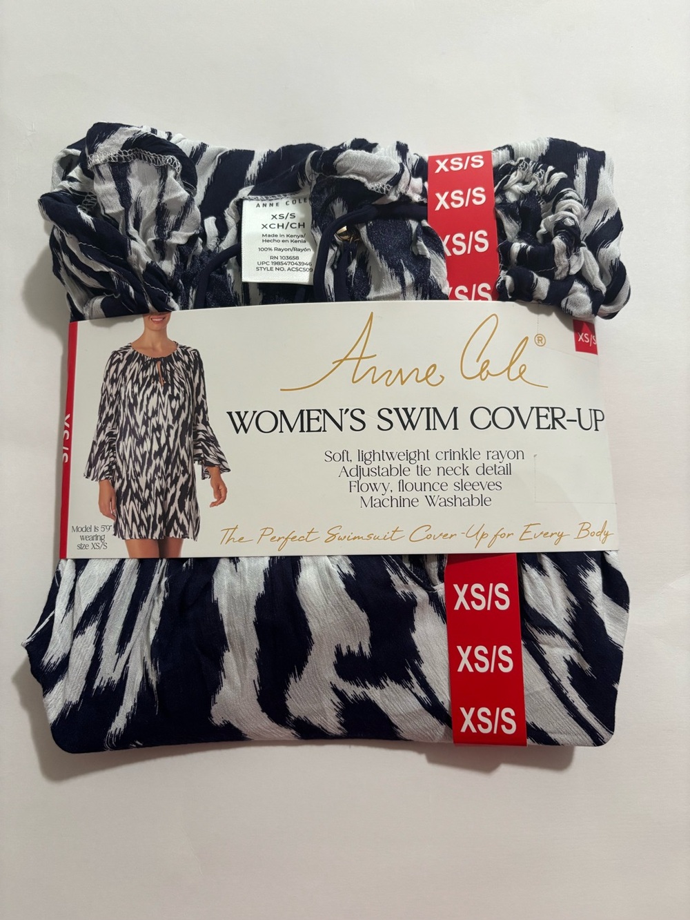 Anne Cole Women’s Swim Cover Up Size XS/S